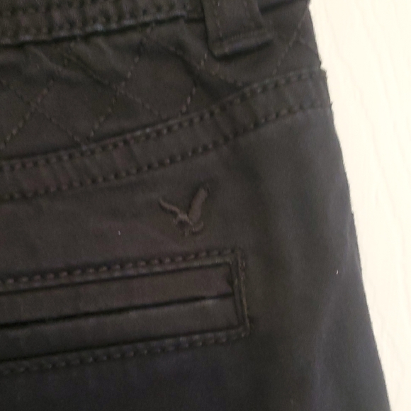 American Eagle Outfitters Black Casual Quilted Pants - Picture 5 of 9